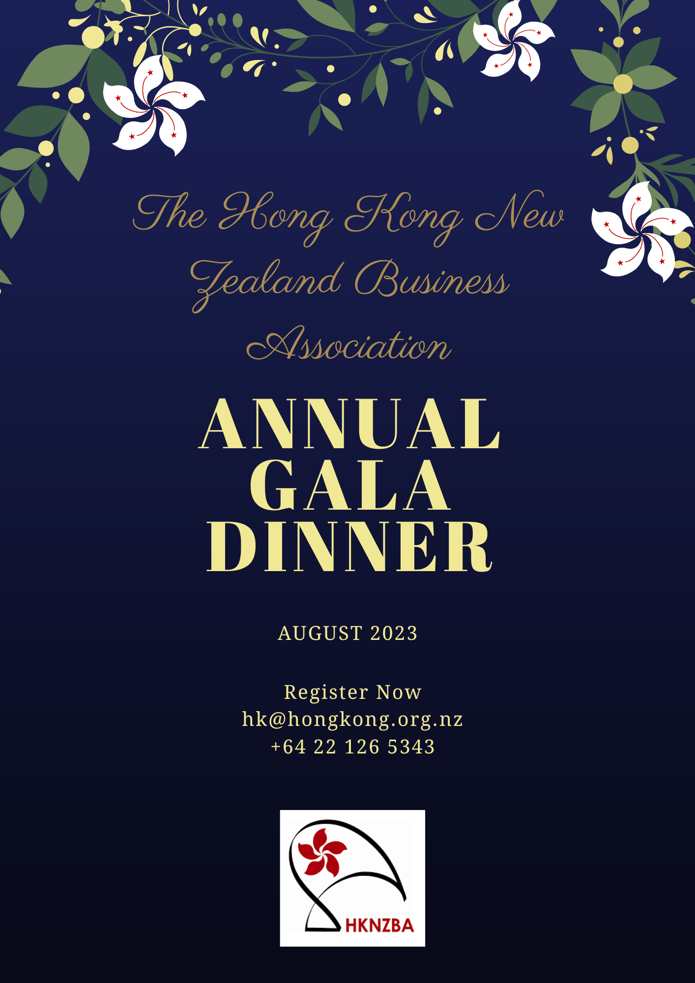 2023 Annual Gala Dinner - Hong Kong New Zealand Business Association